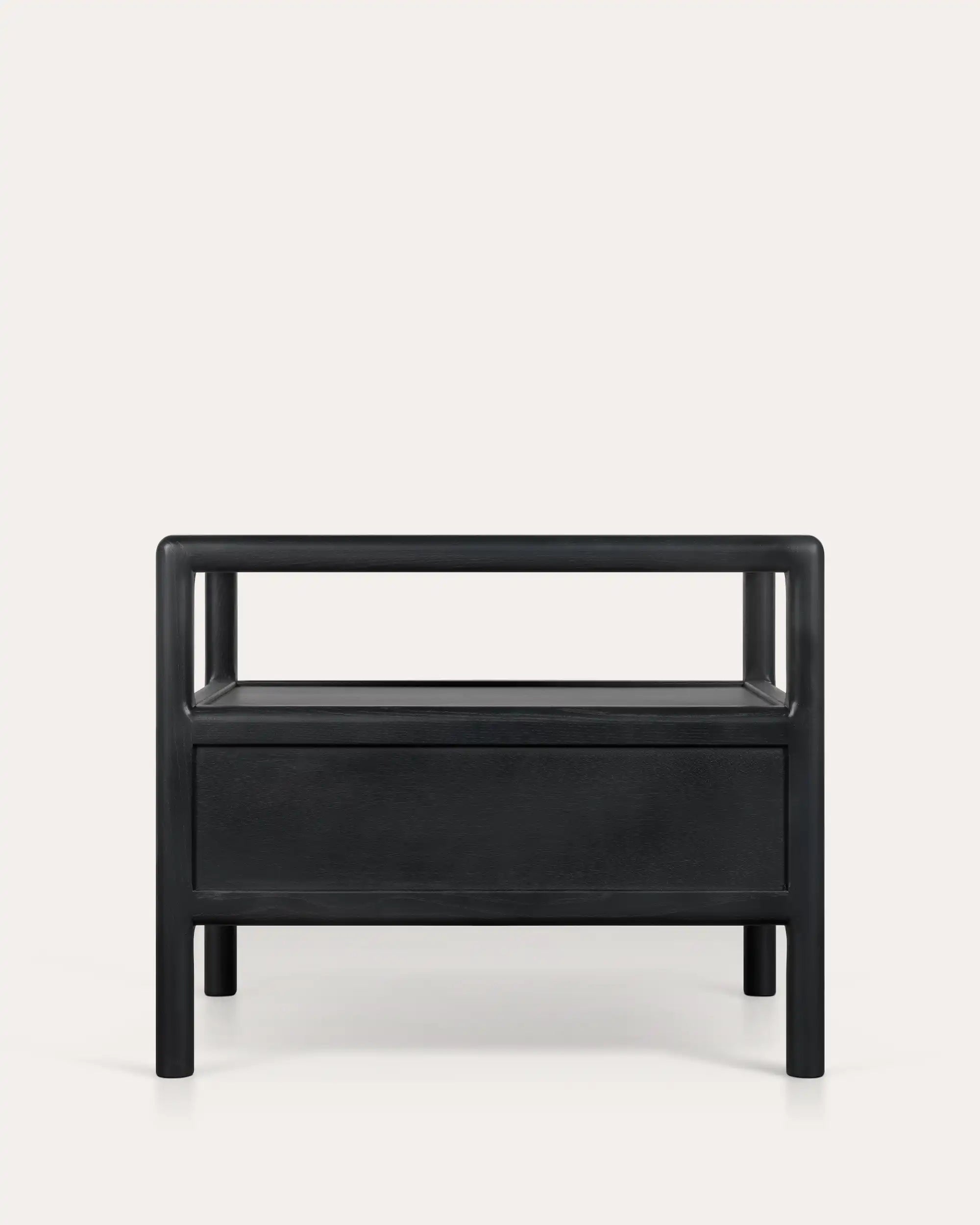 Nueva Nightstand - Black - at KUMO HOME