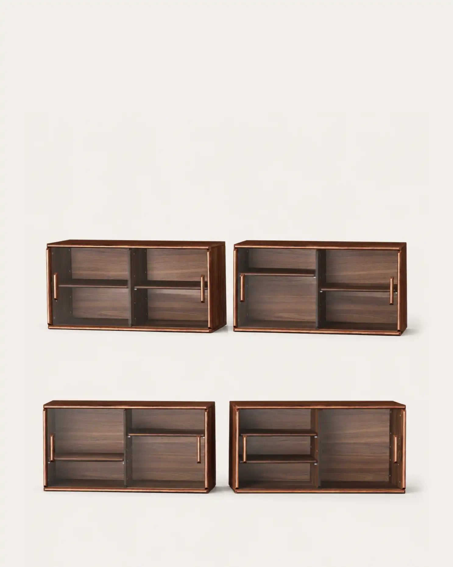 Soho Wall-Mounted Cabinet | Glass Doors | KUMOHOME | | KUMO HOME