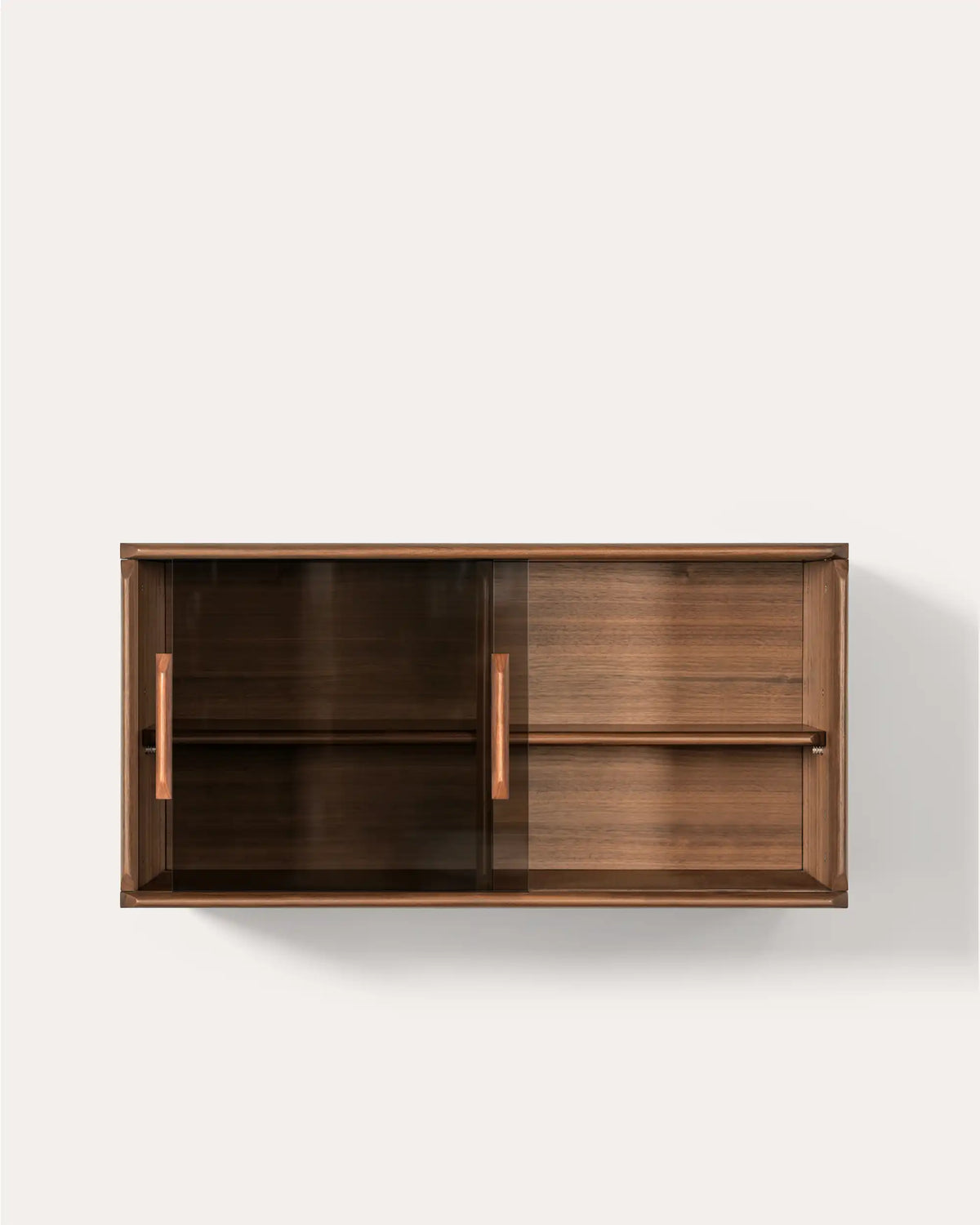 Soho Wall Shelf Wall-Mounted Cabinet | Glass Doors | KUMOHOME | | KUMO HOME