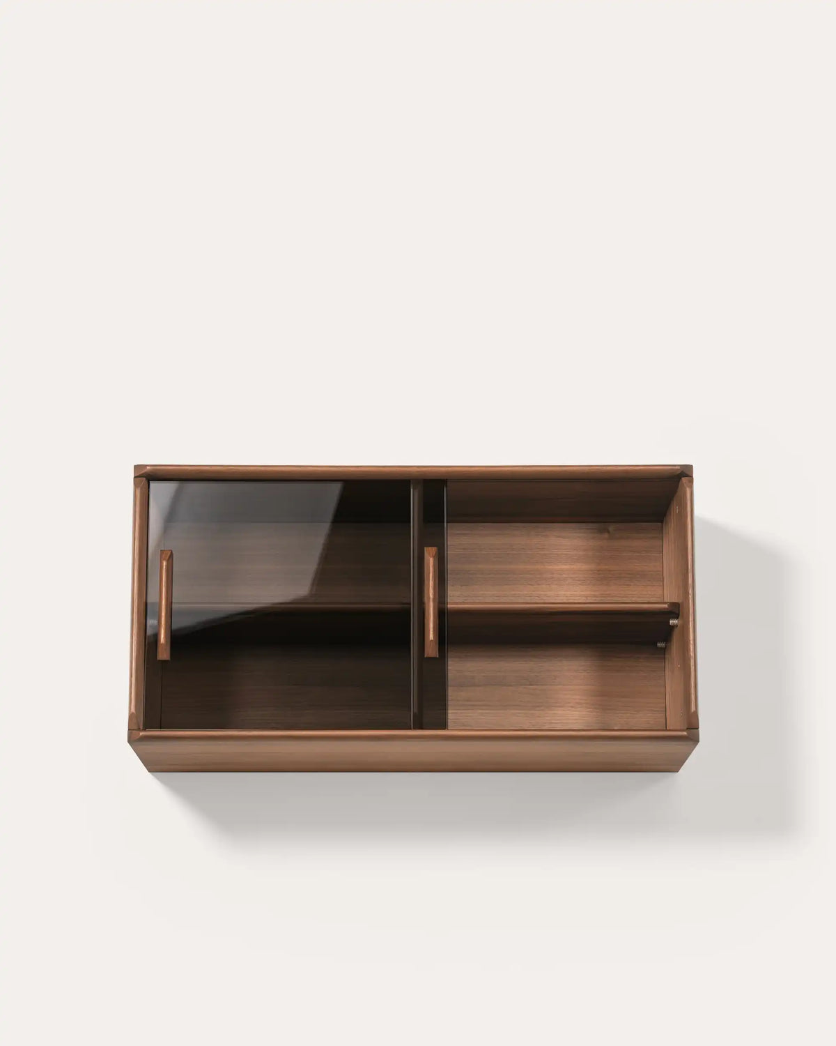 Soho Wall Shelf Wall-Mounted Cabinet | Glass Doors | KUMOHOME | | KUMO HOME