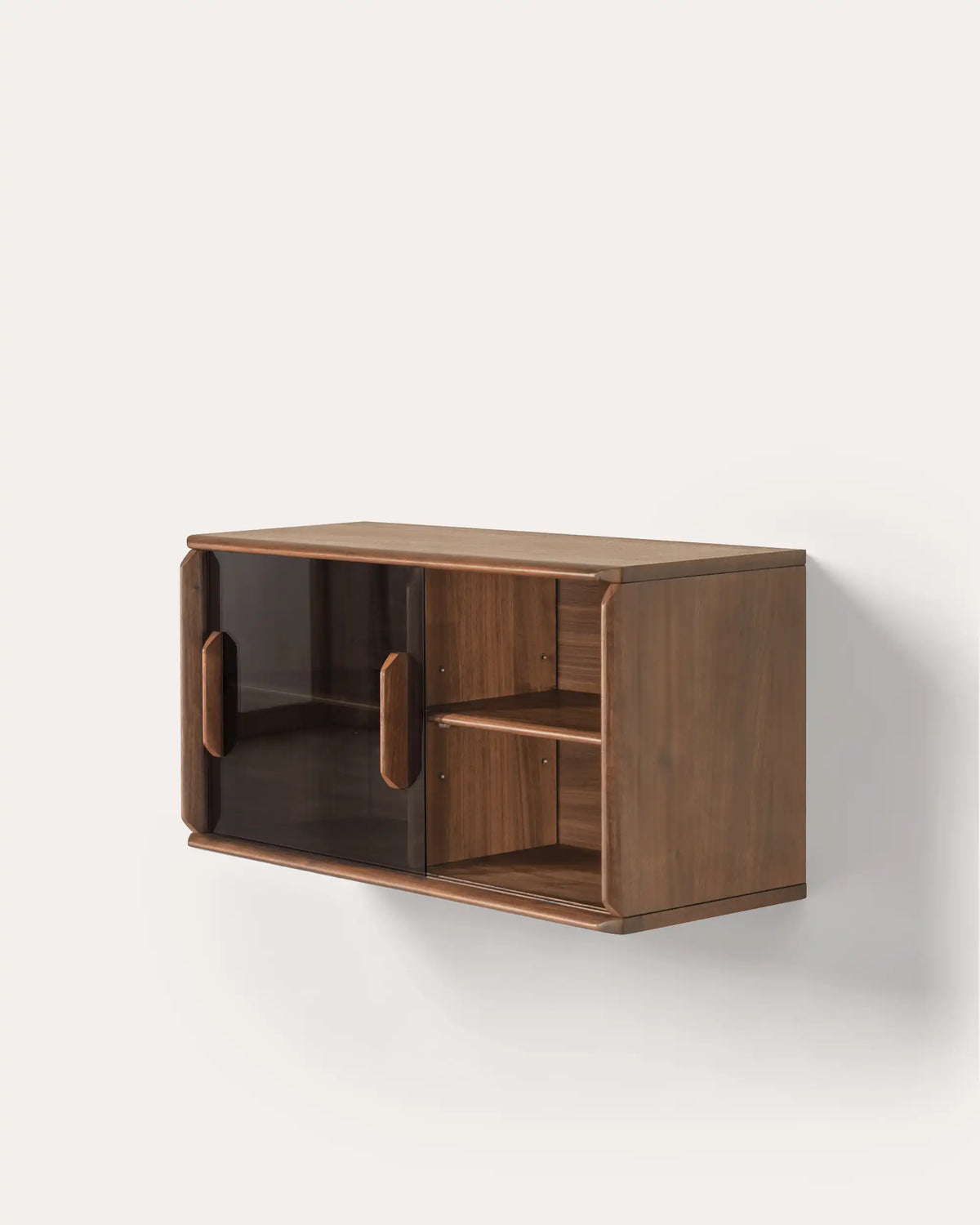 Soho Wall Shelf Wall-Mounted Cabinet | Glass Doors | KUMOHOME | | KUMO HOME